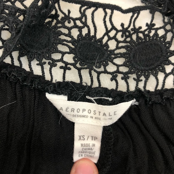 Aero Black Detailed Blouse - Picture 3 of 3